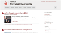 Desktop Screenshot of feuerwehr-ottmarshausen.de
