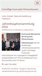 Mobile Screenshot of feuerwehr-ottmarshausen.de